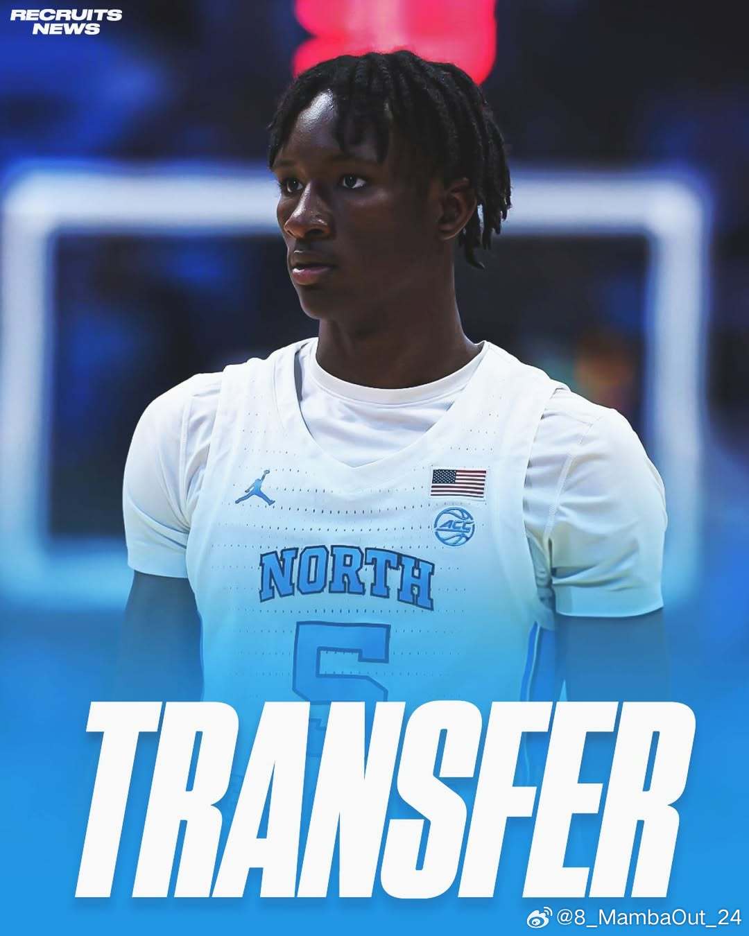 北卡罗来纳大学后卫以赛亚·丹尼斯(Isaiah Denis)将进入转学窗口这位身