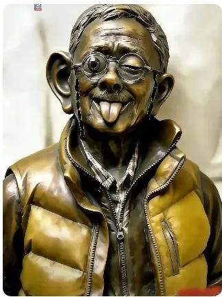 著名雕塑家田世信，委托女儿，把网友告了，
田禾在诉状中说，网友侮辱了她的父亲，证