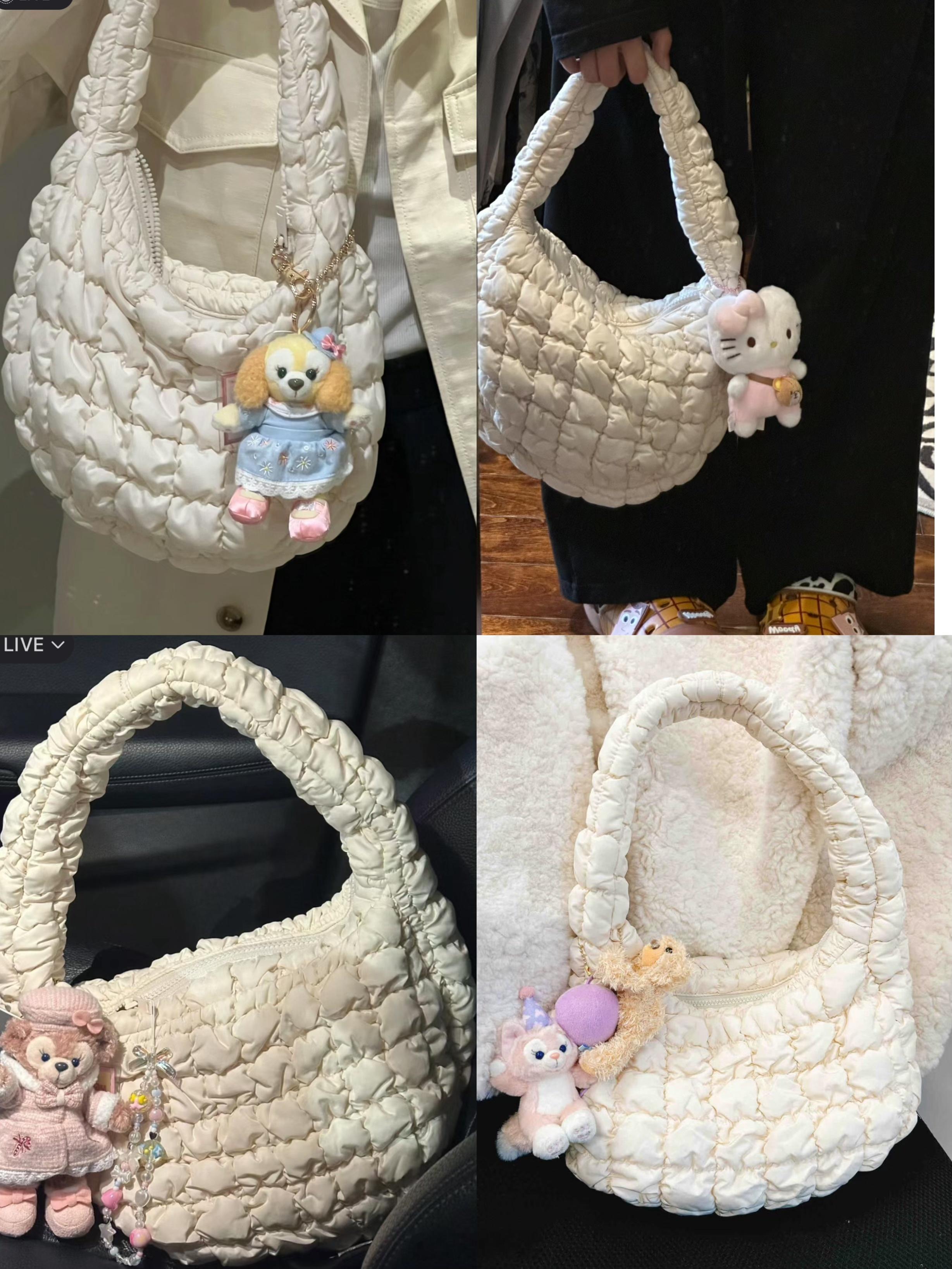 来来来选一下腋下款云朵包的颜色斜挎版已团 相关资料参考：