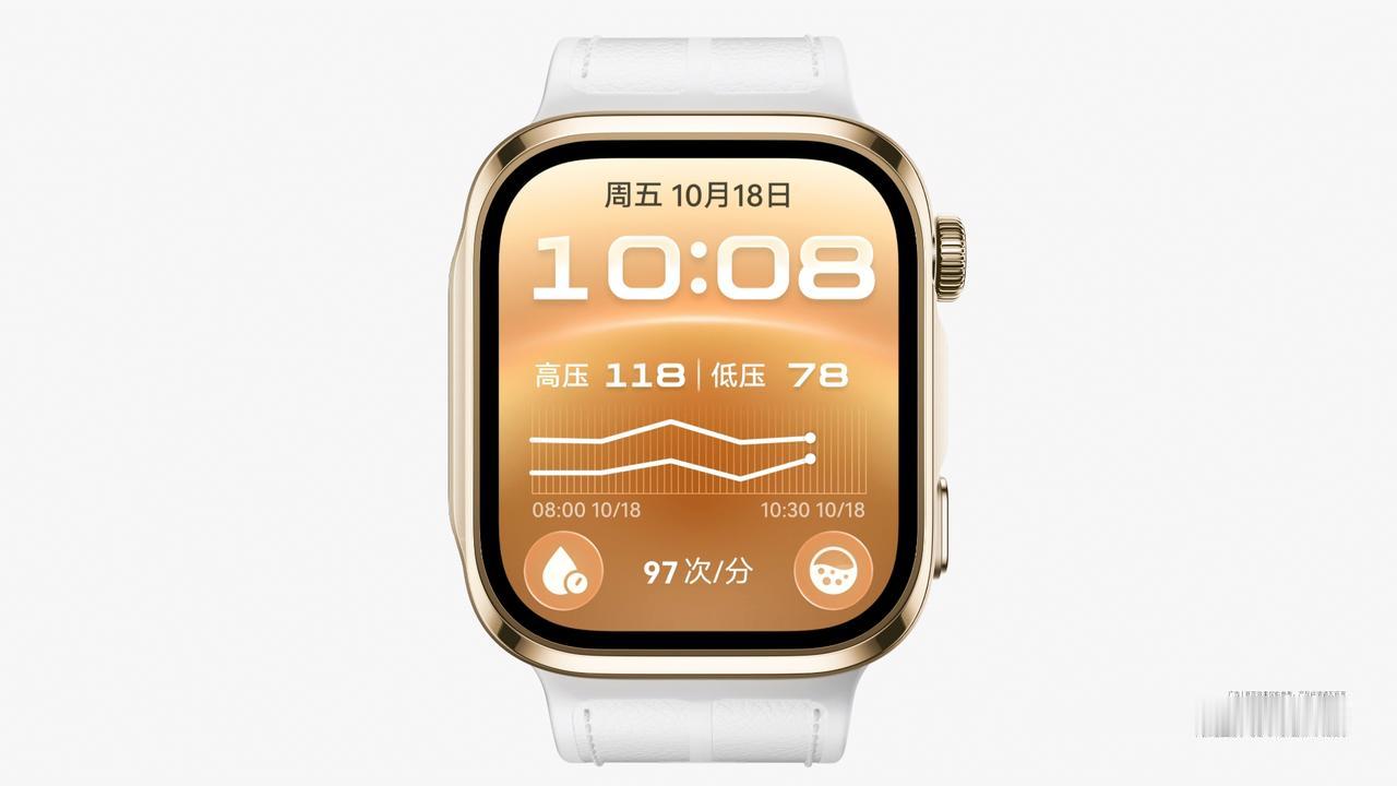 第一次看到华为WATCH D3的时候，你大概率不会把它和血压监测设备联系在一起，