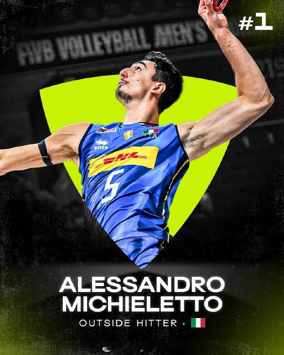 《排球世界》2025年度10佳男排运动员:1.🇮🇹米切莱托2.🇧🇬尼科洛