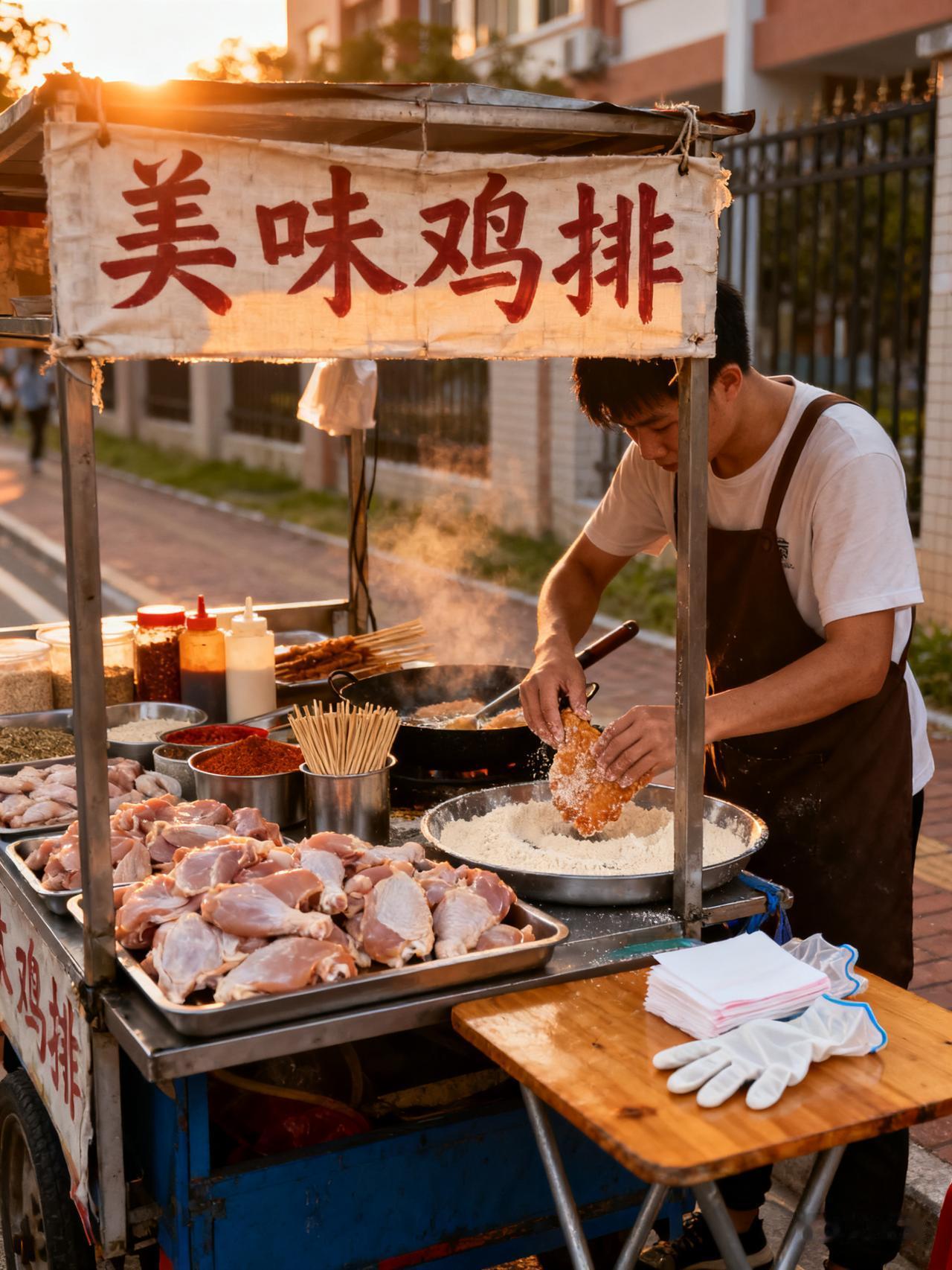 景德镇“鸡排主理人”：6元鸡排的爆火密码
 
最近，江西景德镇的一位鸡排主理人火