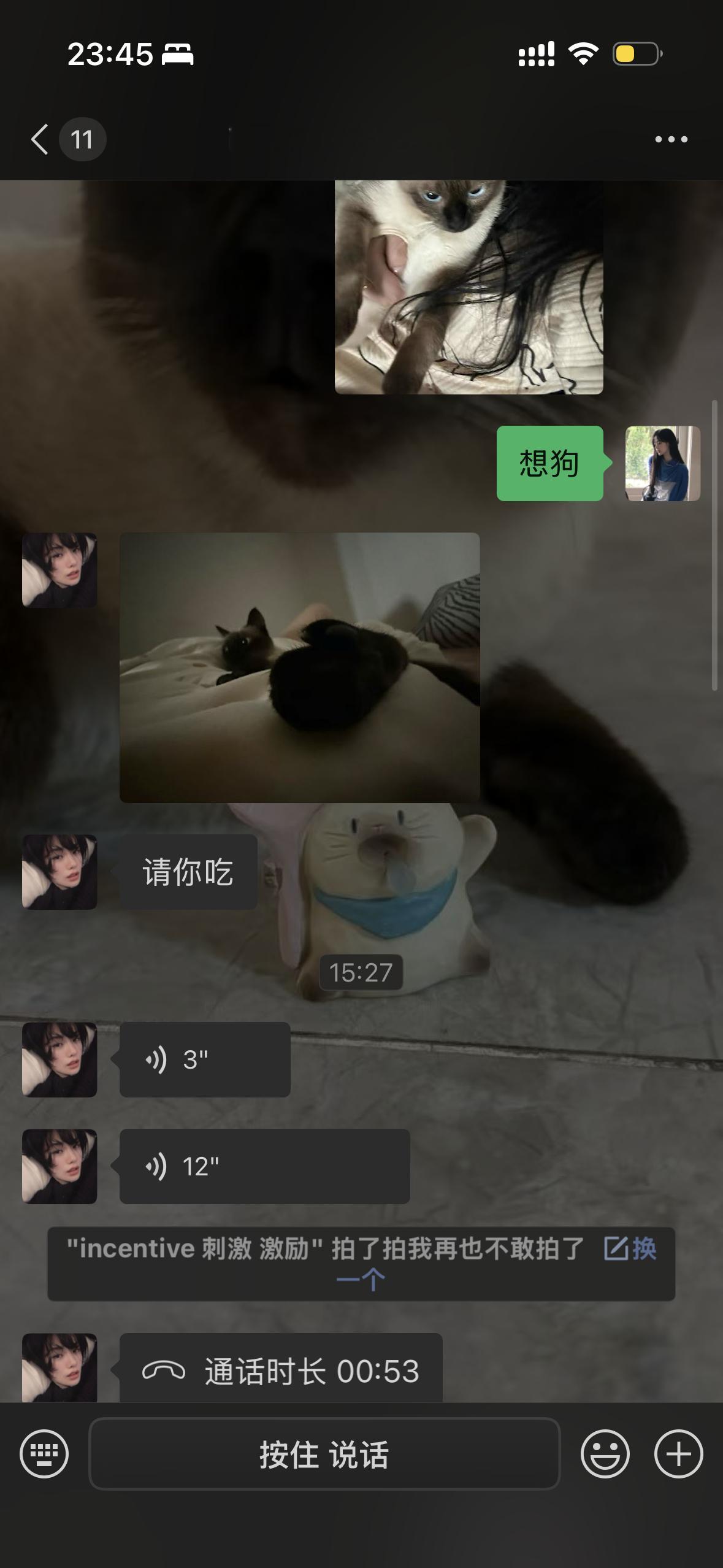 今天下雨领导给我放假了 窗帘一拉就来睡漆黑的环境 关闭的闹铃 嘈杂的小雨声睡了1