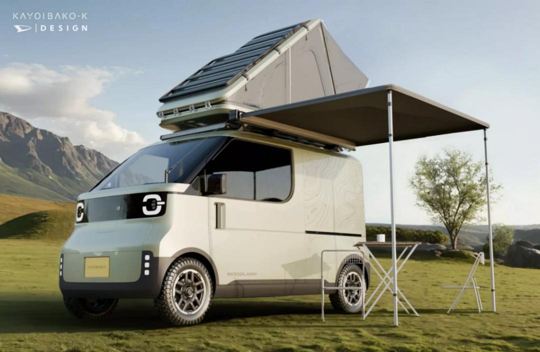 车市热门[超话] 东京车展上，大发除了备受关注的K-Open敞篷跑车与Midge