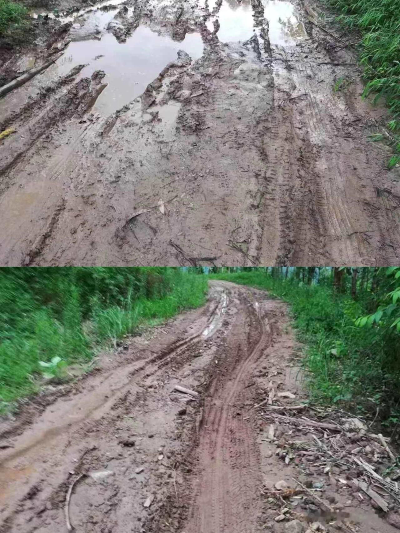 村民众筹30万元欲硬化通村路，
10年间10人去世都未等来动工，
街道办称尚在争