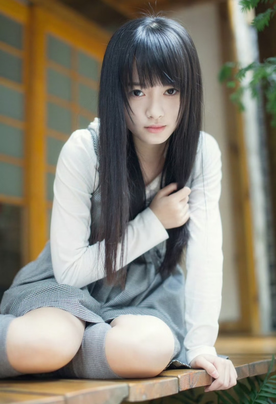 捡到一组早期齐刘海女孩儿👧🏻 