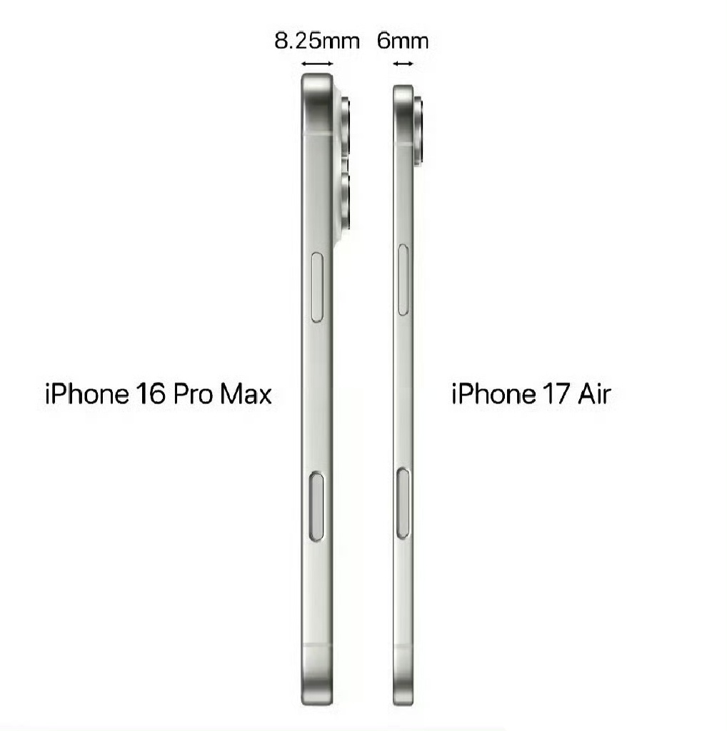 iPhone17Air到底有多薄薄是真的薄，不过我更关心，苹果要怎么解决它的续航