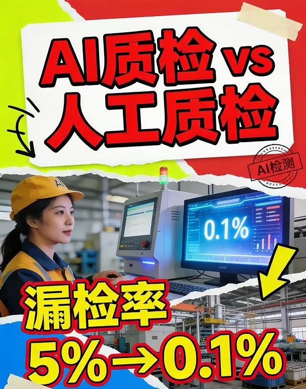 🏭 一条SMT产线，15个质检员三班倒，漏检率还是0.5%，每年跑出去200万