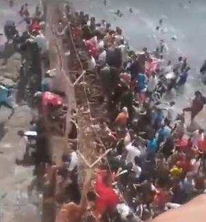 西班牙麻了，就因为西班牙政府放出了一个消息，说他们即将为50万非法移民提供合法的