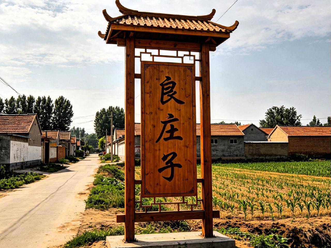 良庄子村来历，和吉卧、陈良屯是一家人
 
很多平谷人天天路过良庄子，却压根不知道
