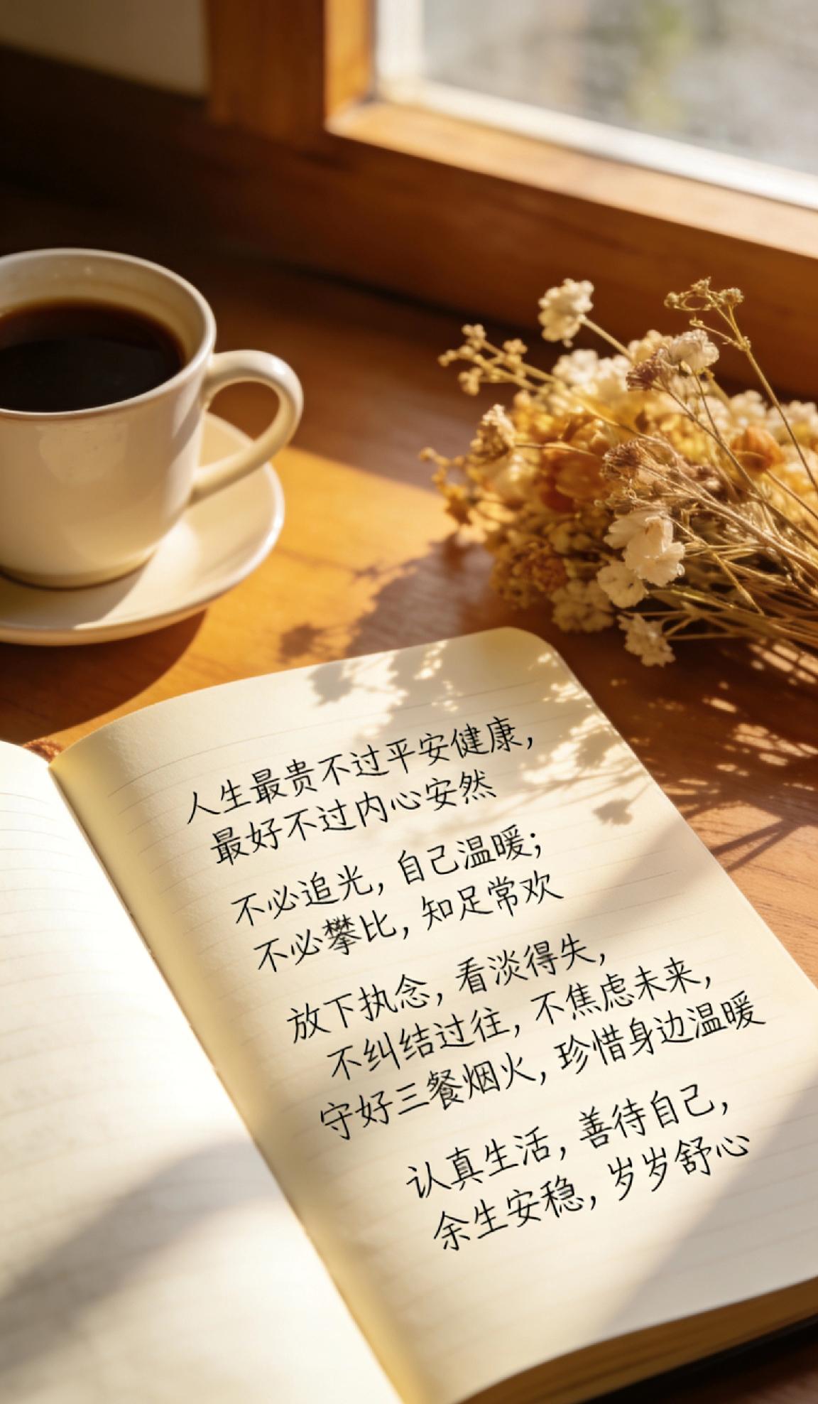 看到治愈的文字，总忍不住悄悄收藏。不是多华丽的辞藻，却句句戳心，字字温柔。
 