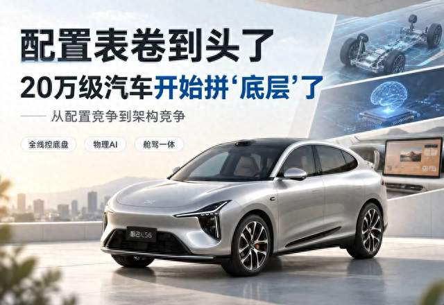 配置表卷到头之后，全新一代智己LS6开始把竞争拉到底层