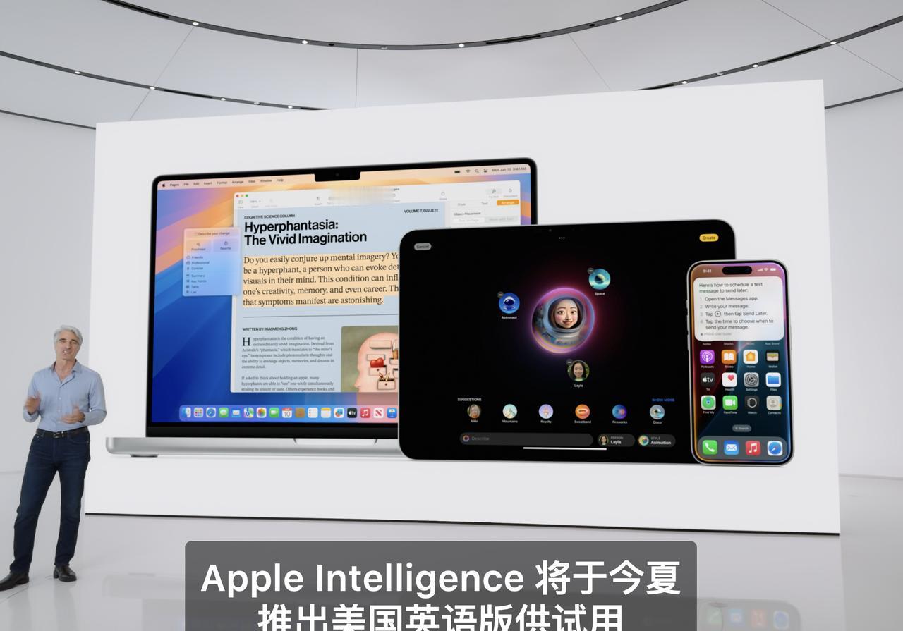 好的，可以不激动了，国内明年才会上。#WWDC24#