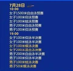 今晚覃海洋冲击世锦赛男子100蛙金牌!
7月28日晚，新加坡游泳世锦赛迎来第二比