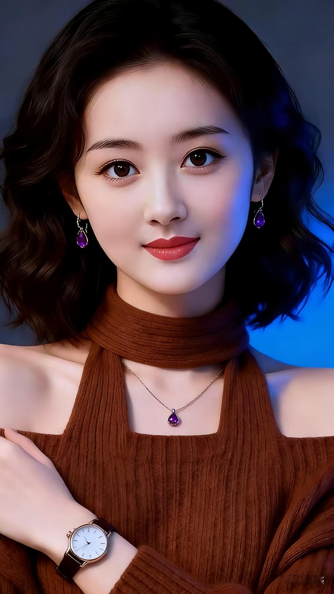 新季毛衣，温暖触感，优雅锁骨链，点缀精致生活。