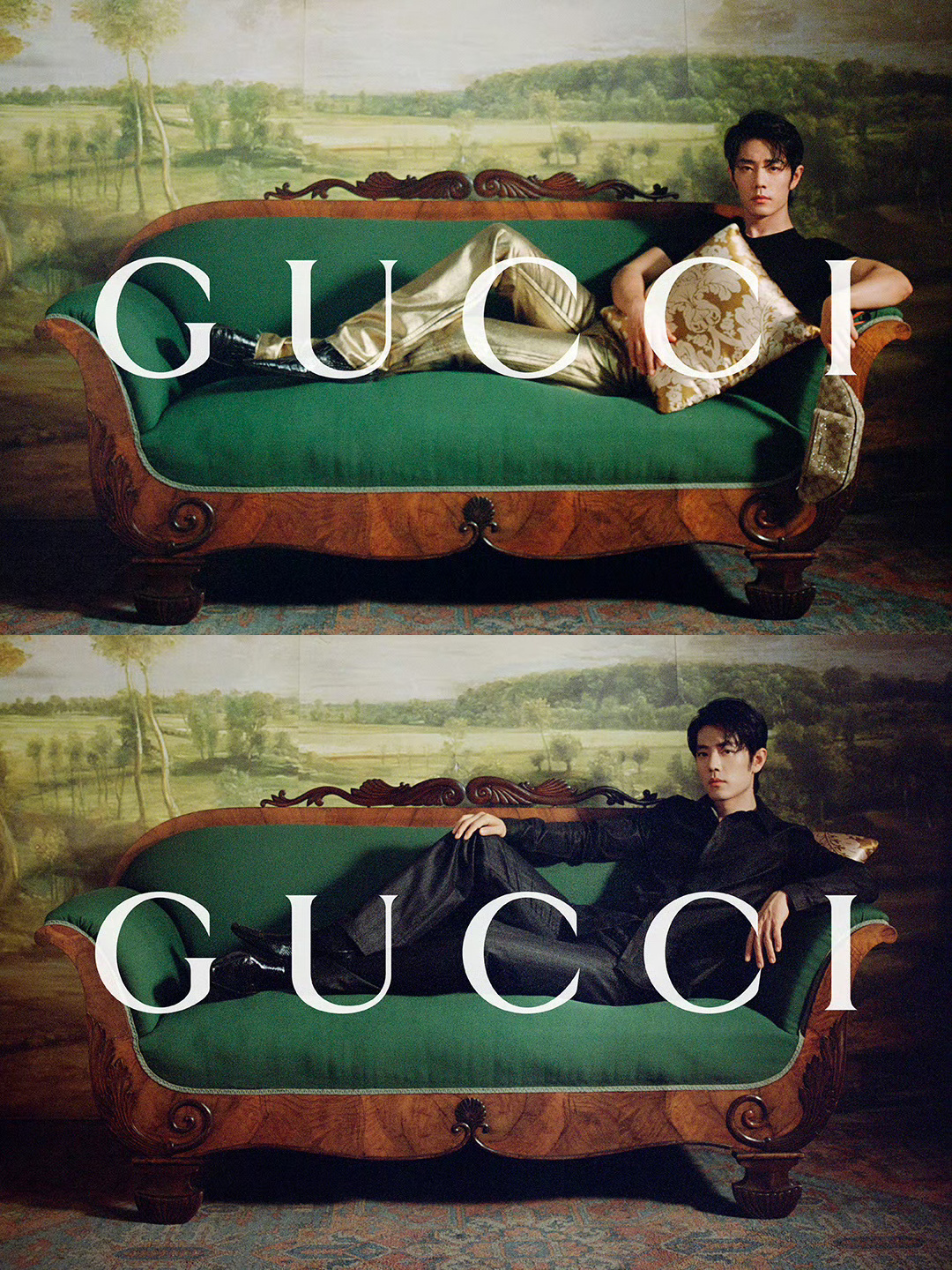全球代言人肖战出镜Gucci 2026秋冬系列全球广告大片，拿下重磅正季成衣全球