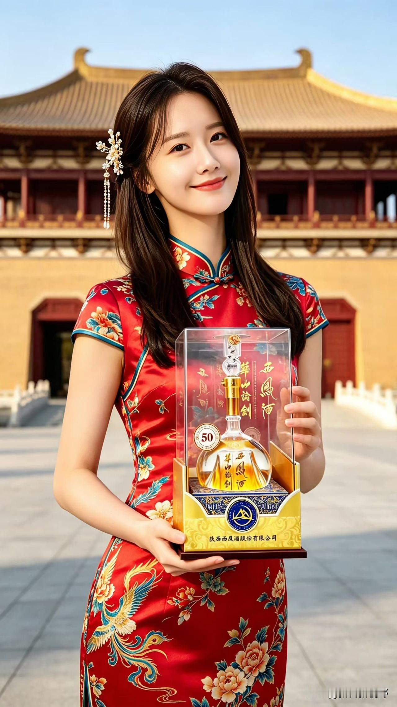 穿越时空的优雅，品尝华山论剑西凤酒的醇香古风酒香 汉朝美酒 国粹佳酿 古风米酒 