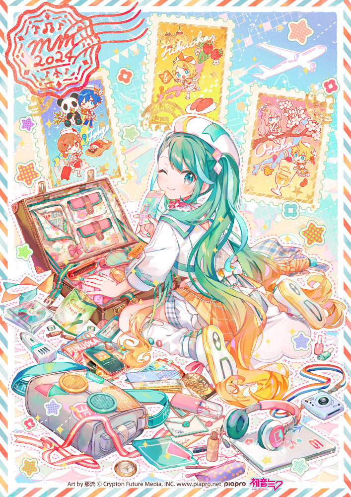 初音未来「MAGICAL MIRAI 2024」视觉图 ​​​