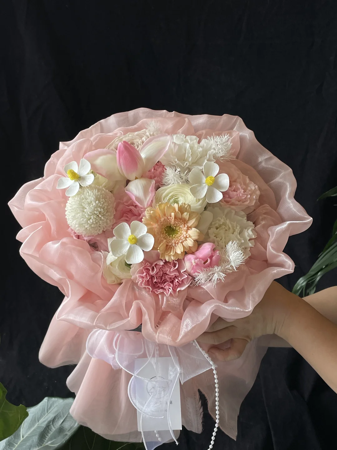 粉色系花束