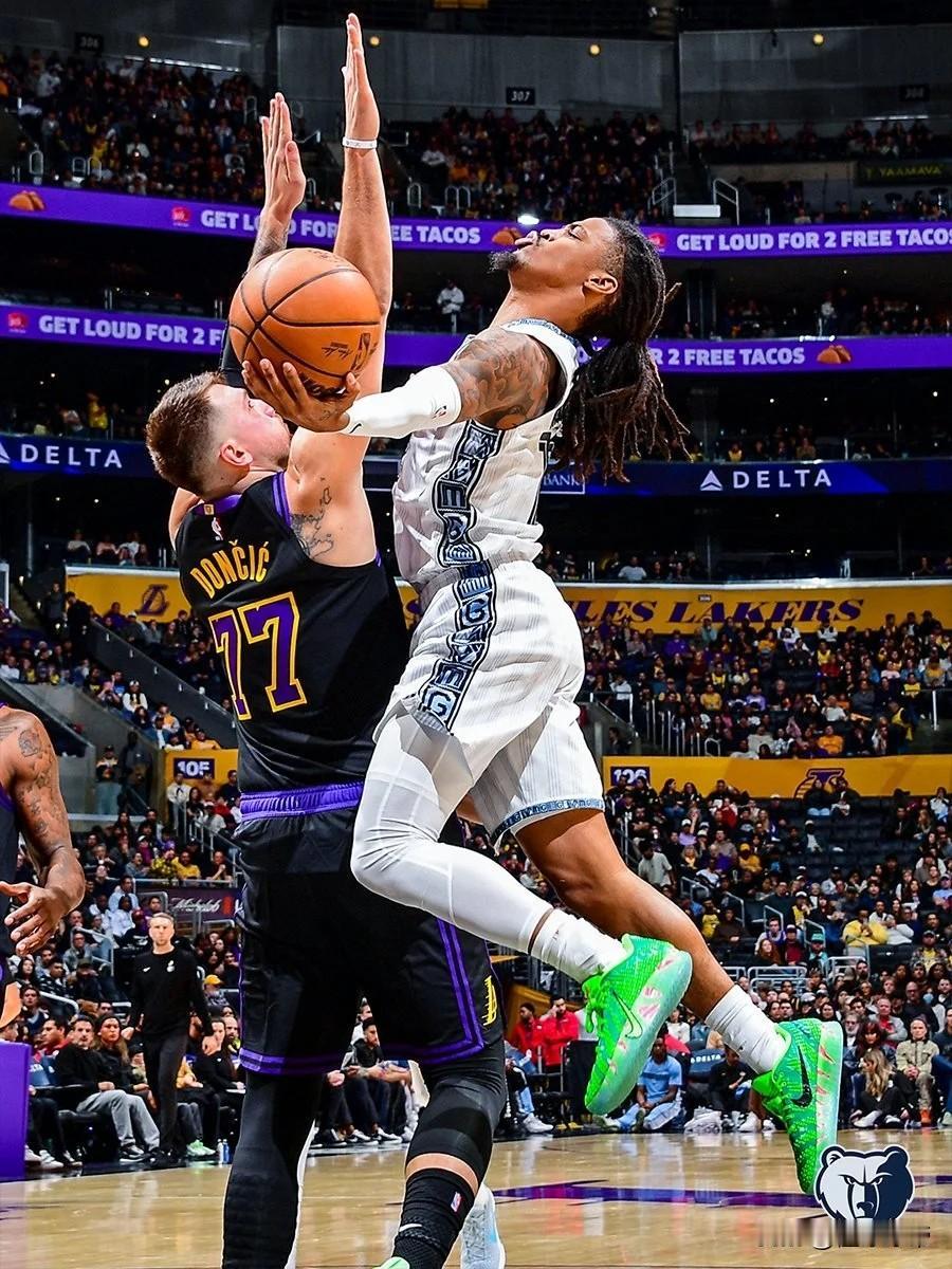 今天是詹姆斯的好帮手，东契奇20次罚球拿到34分!

在今天湖人与灰熊的比赛中，