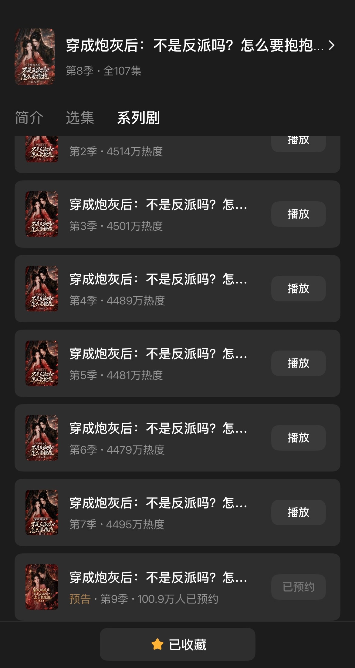 这部是我追过最长的AI漫剧（第八季大婚，在等第九季），这段感情我付出的不比他们少