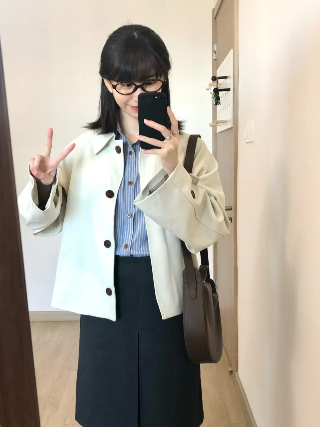 日系复古，简单好看的小外套