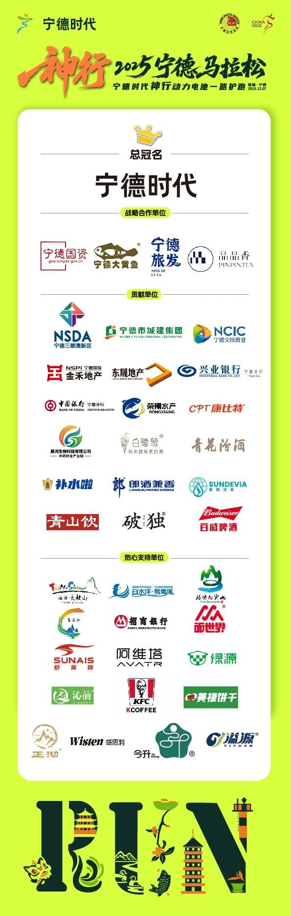 宁德马拉松给我最大感觉就是赞助多，福利多！不愧是中国富有市，这里有宁王。马拉松中