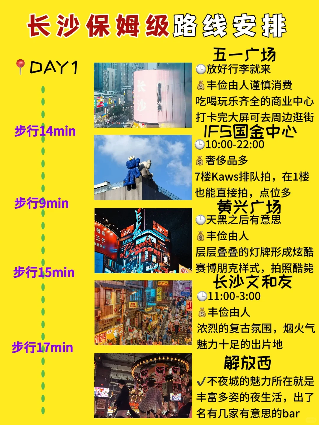 长沙假期保姆级攻略‼️主打懒人无脑跟玩