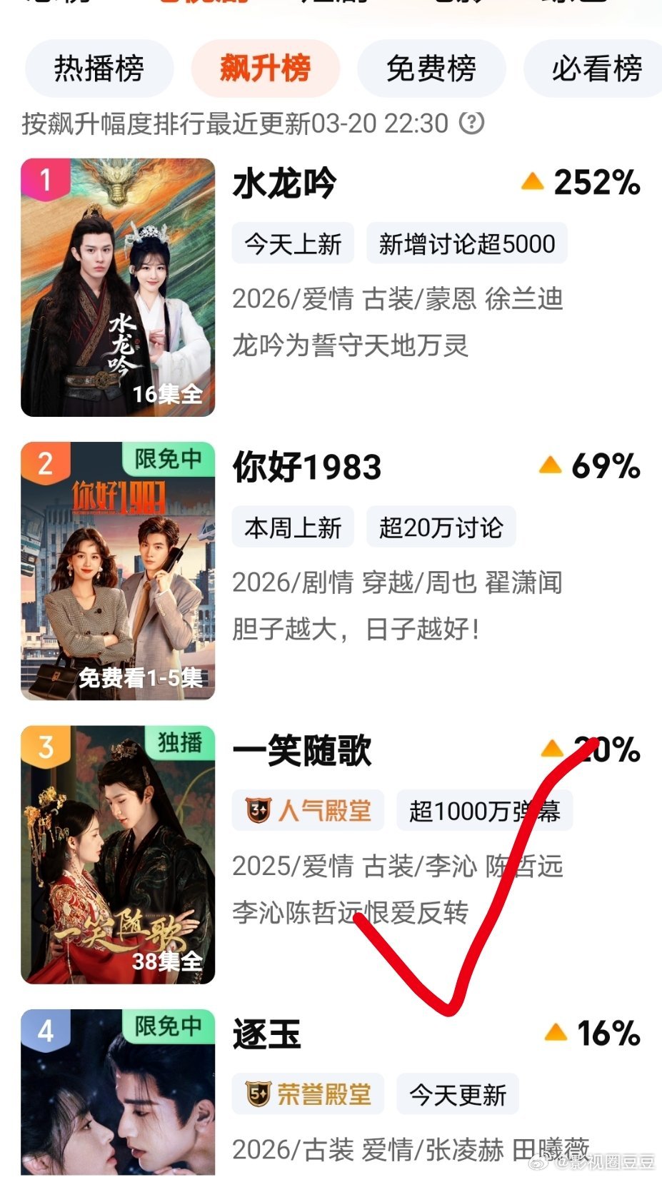 我又来夸李沁陈哲远《一笑随歌》啦，我之前就说过这部剧我见一次要夸一次，这不，今天