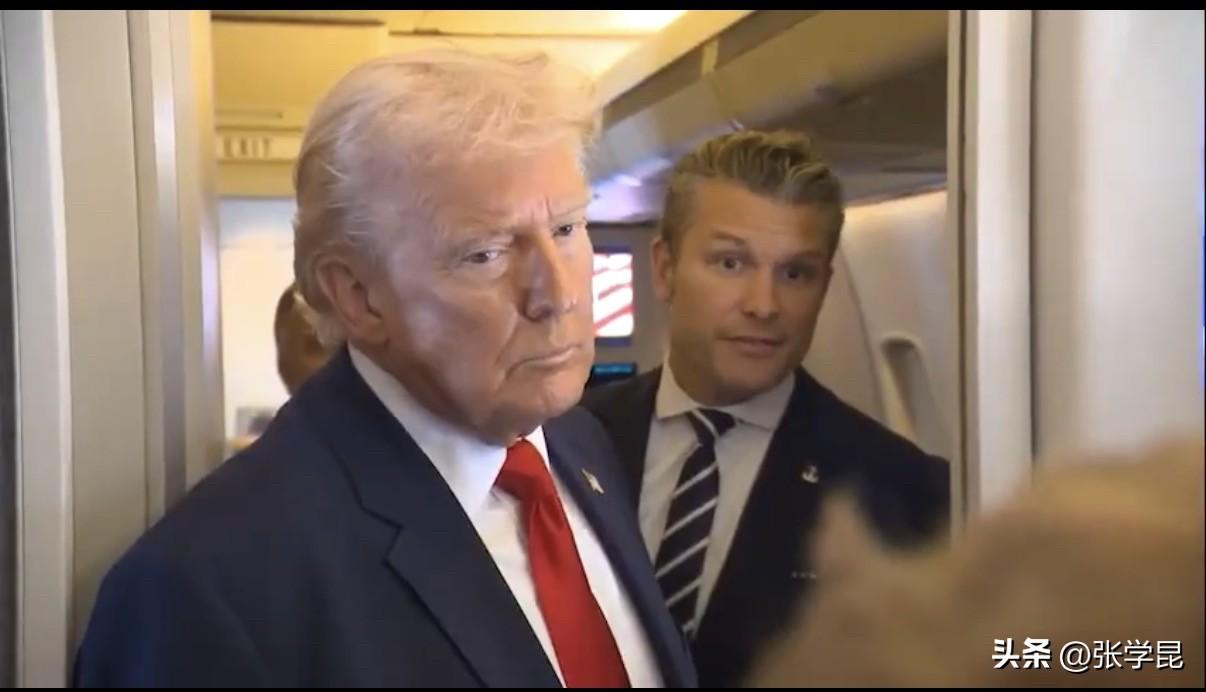 特朗普今天（3月8日）在专机上声称：伊朗人意外轰炸了自己的女子小学——美国与此无