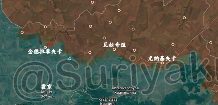 俄乌局势新进展 suriyak更新7.23俄乌局势：1、苏梅：俄军继续试图重新夺