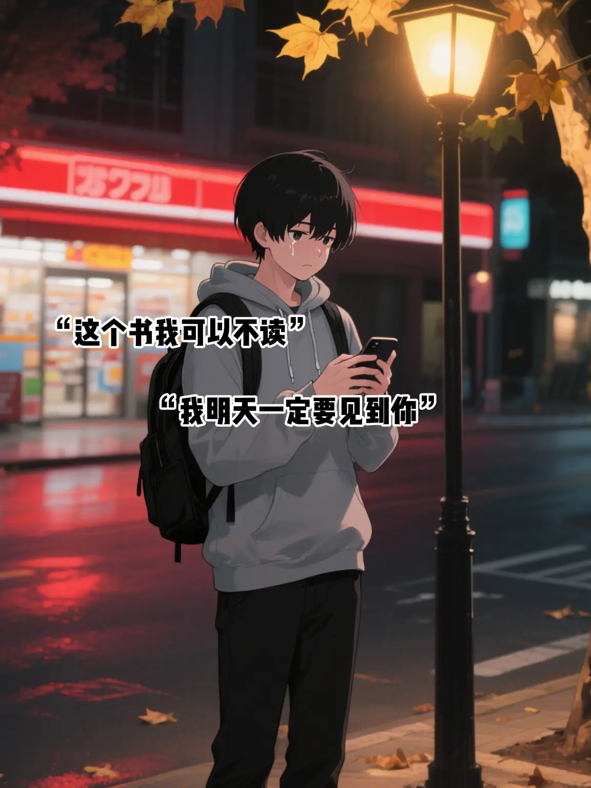 那个天真的男孩以为见一面就能解决所有问题。