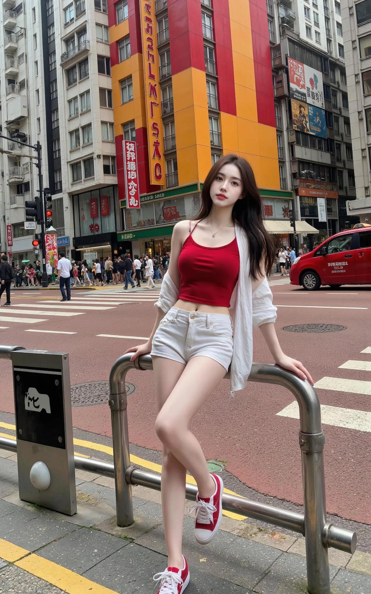 都市街头少女风