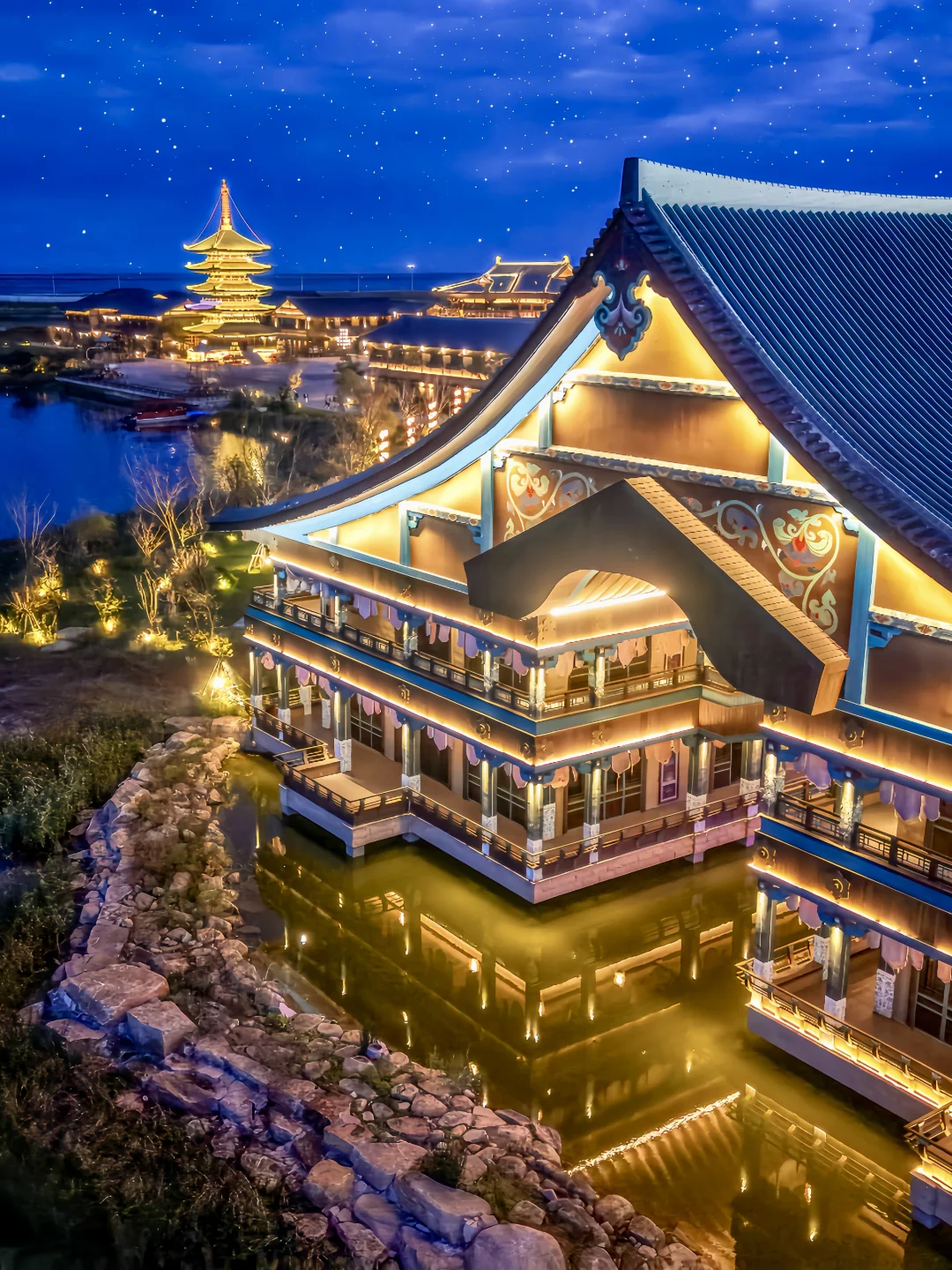 迄今为止❗️我最喜欢的海滨唐风小城出现啦🥹