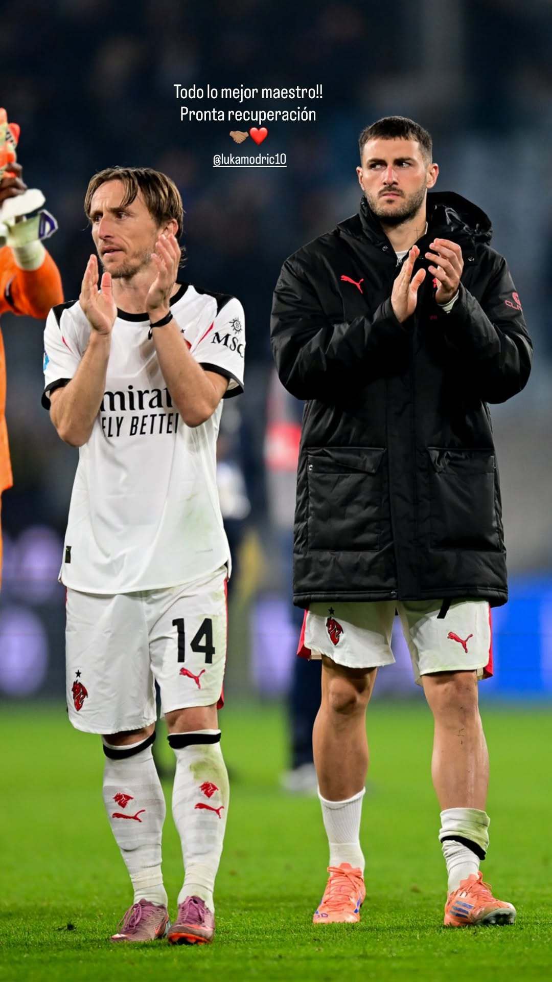 【圣地亚哥·希门尼斯🇲🇽】 “一切顺利，大师！祝您早日康复！”🤝🏽❤️s