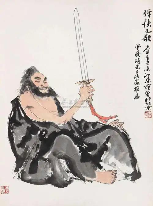 敦诚《寄怀曹雪芹》里说：
“劝君莫弹食客铗，劝君莫叩富儿门。残杯冷炙有德色，不如