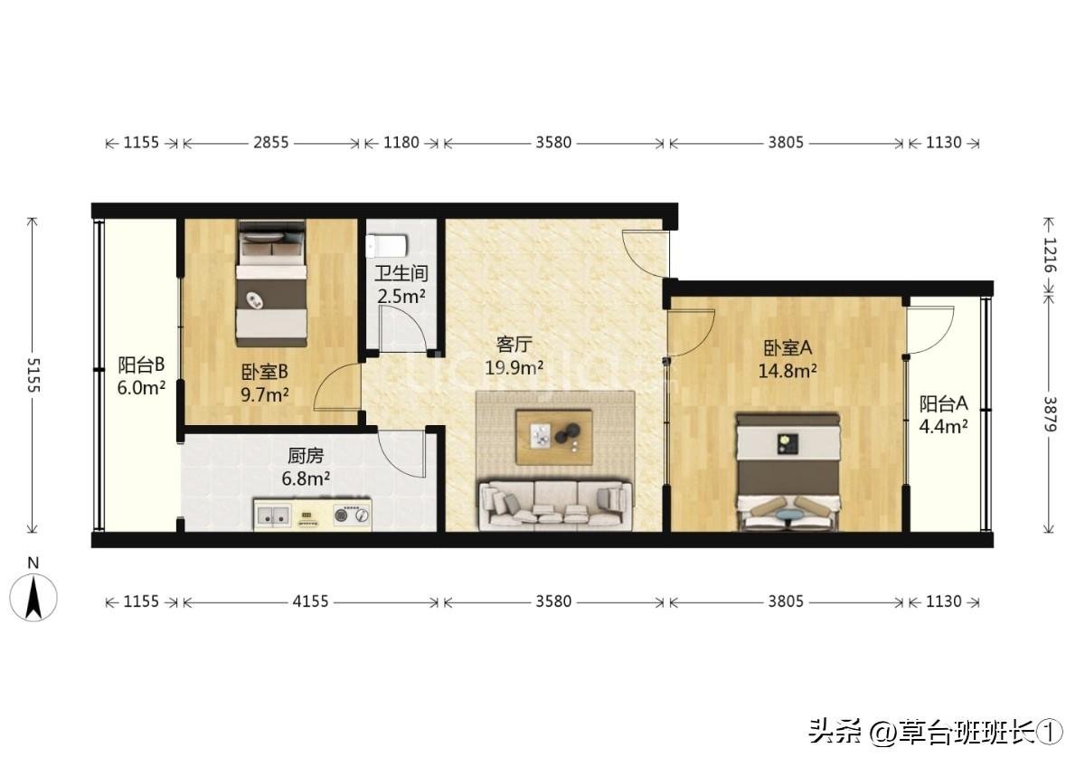 济南买房记。从2020年就挂牌的、东西通透的房子，你见过吗？？！？怎么会真能设计