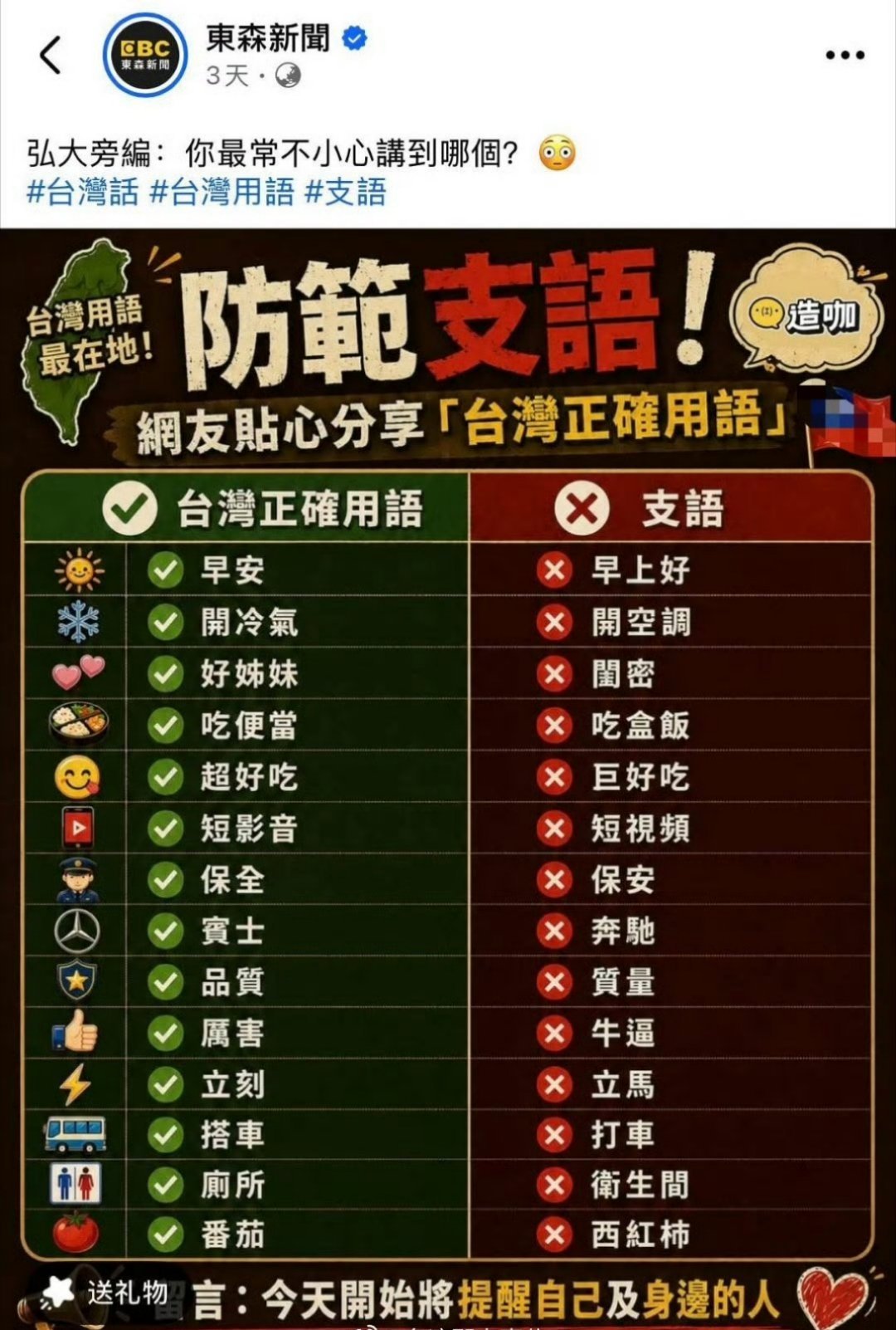 还“支语”