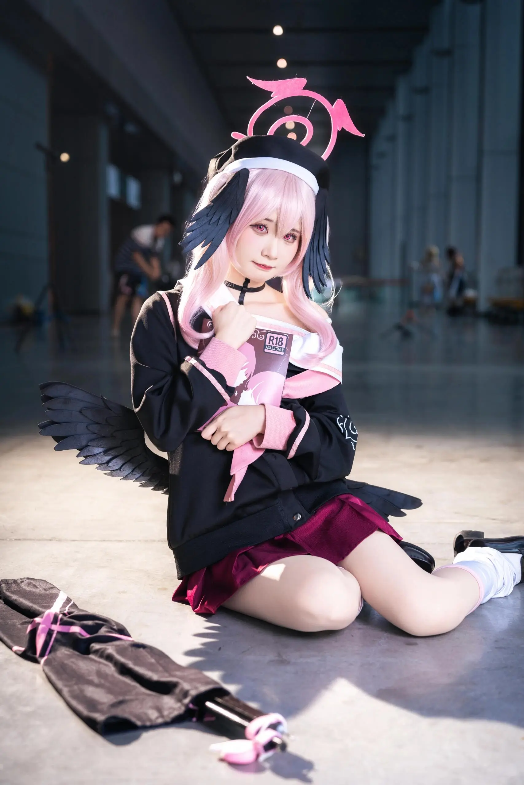 考斯普雷cosplay 二次元少女 下江小春cos 蔚蓝档案 cosp...