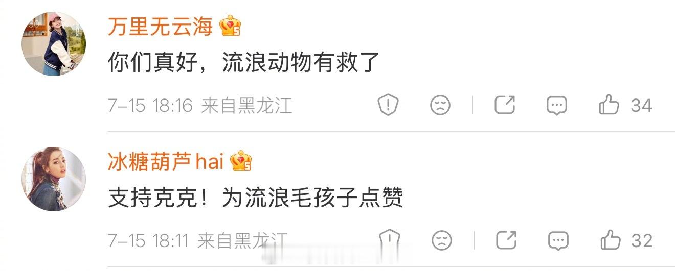 鸿星尔克官宣流浪猫狗守护计划很多人觉得品牌做公益就是蹭热点，但鸿星尔克这次流浪猫