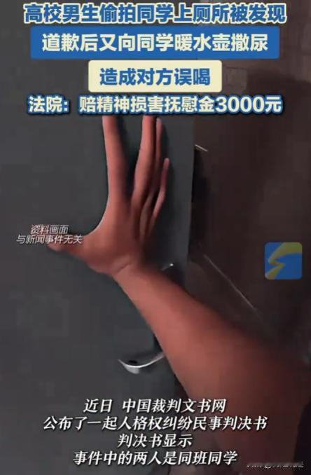 陕西西安，王松和廖明是大学同学，关系一般。王松发现廖明偷拍自己的隐私部位，廖明道