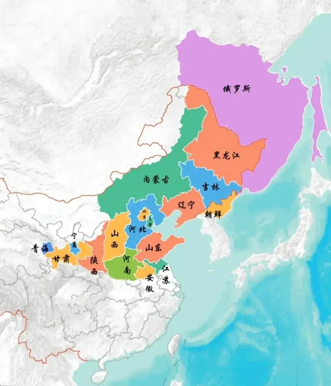 历史上金国控制的最大疆域 ​​​