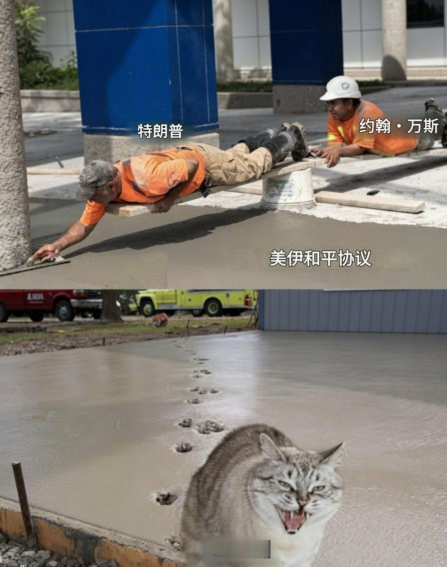 一张图，深刻揭示了特朗普、万斯和内塔尼亚胡在美伊协议上的态度，特朗普和万斯竭尽全