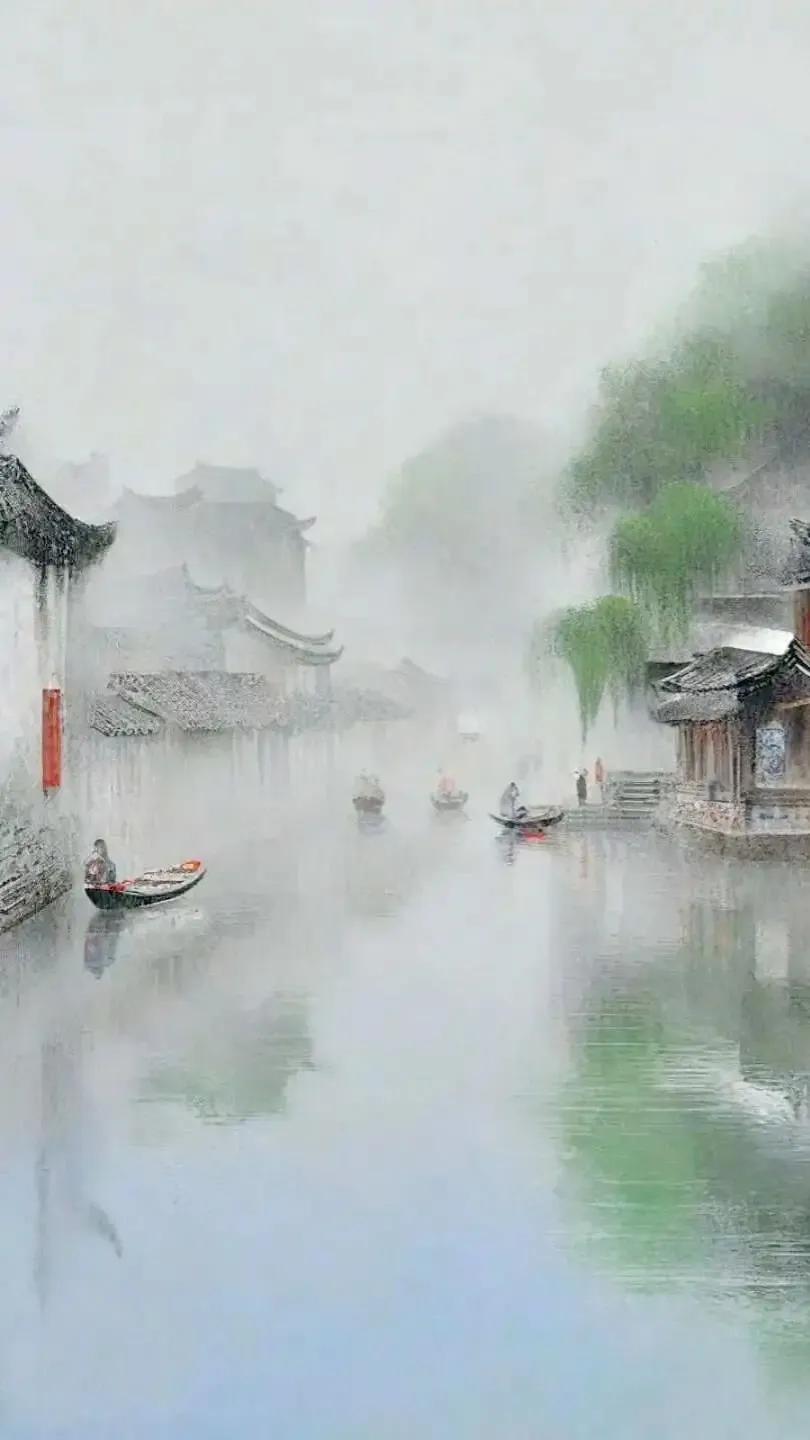 上联：已是江南烟雨蒙；
下联：？？