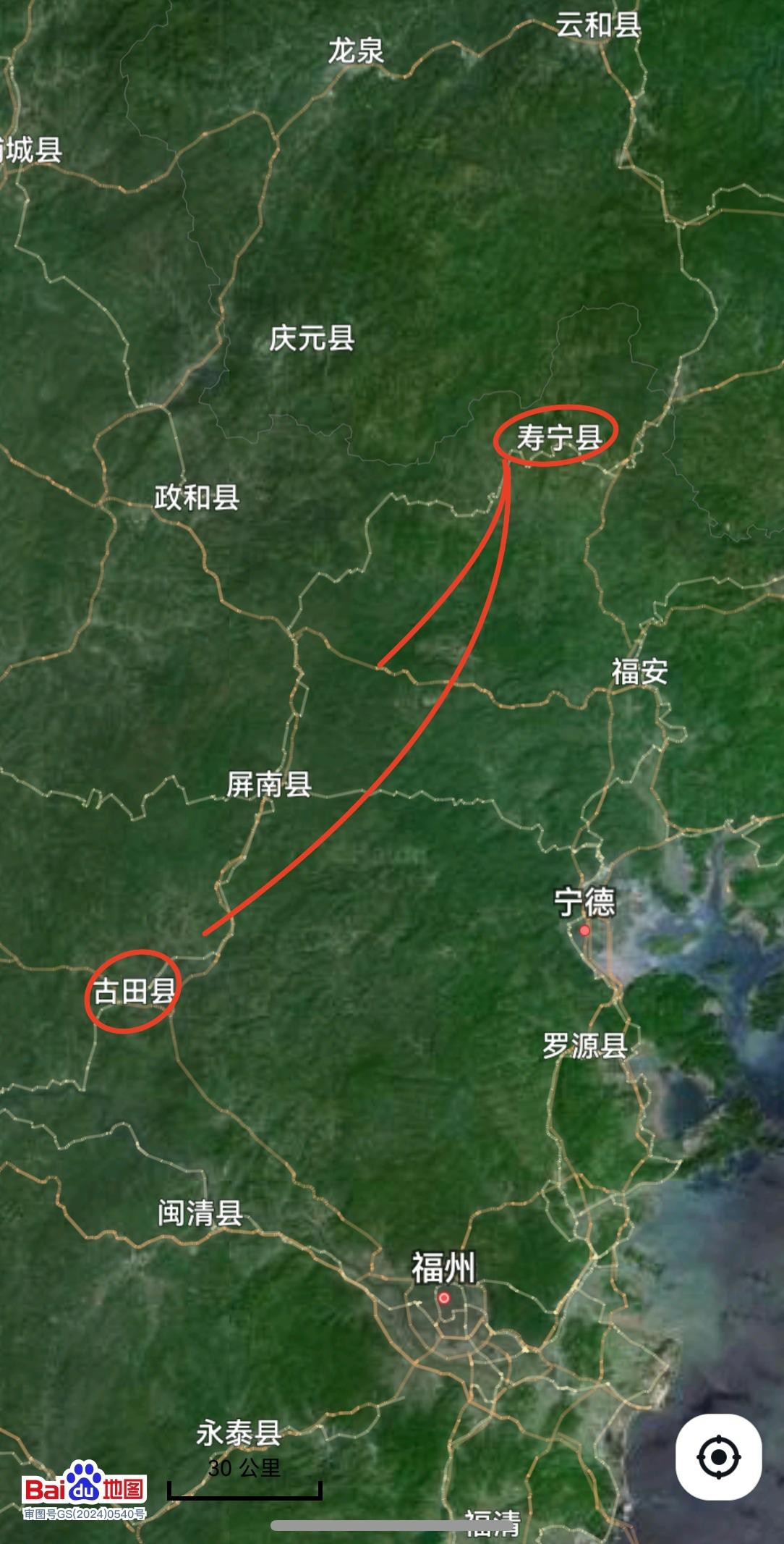 宁德，从古田县3到寿宁县2是提拔重用吗？
古田县，总面积2385平方公里，下辖2