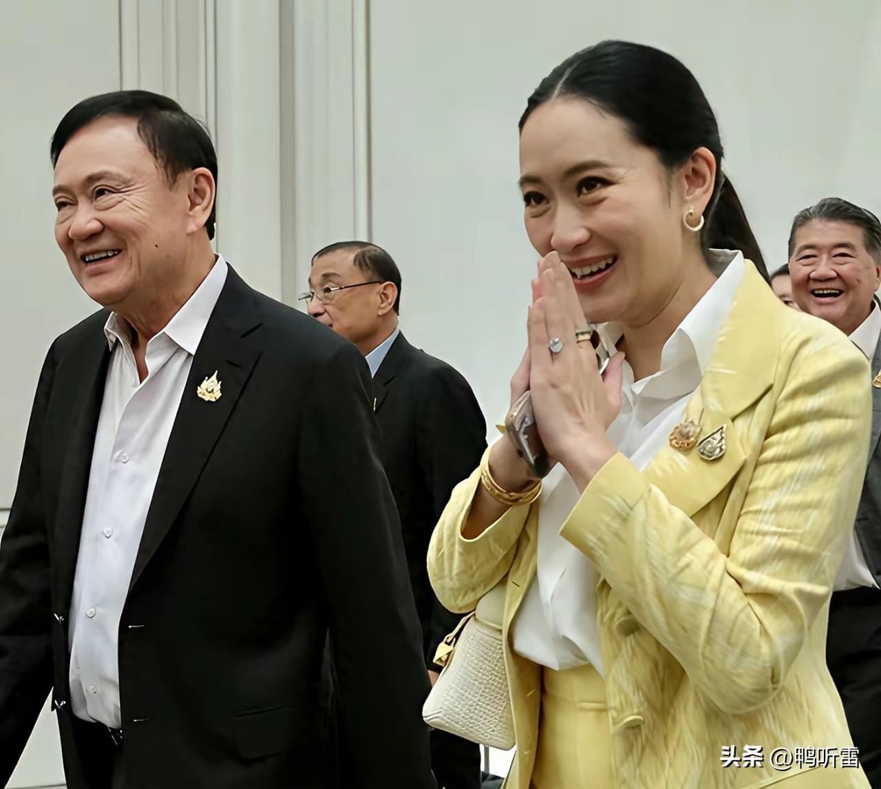 快讯：他信一家信守承诺，他们回到泰国，据说明天要全力以赴去听审。
其实他信也没必
