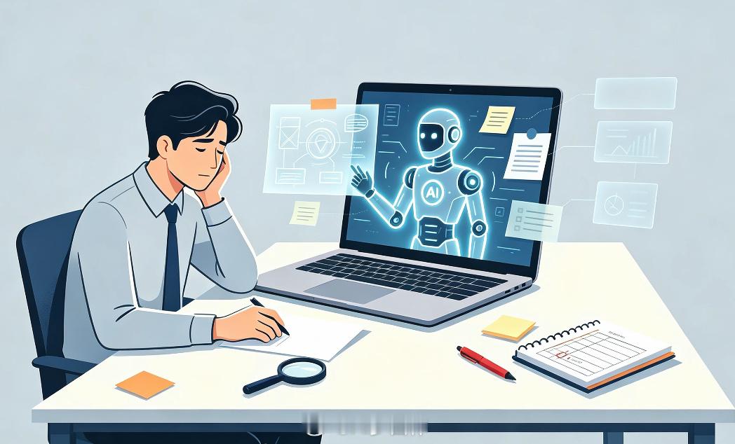 AI把工作中我喜欢的部分全干了不少人恐惧AI会接手枯燥繁重的工作，可我的感受恰恰