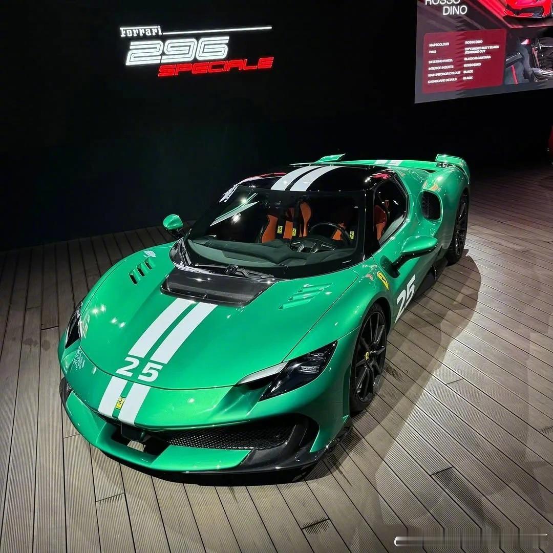 法拉利 296 Speciale，地表最强V6[酷] ​​​