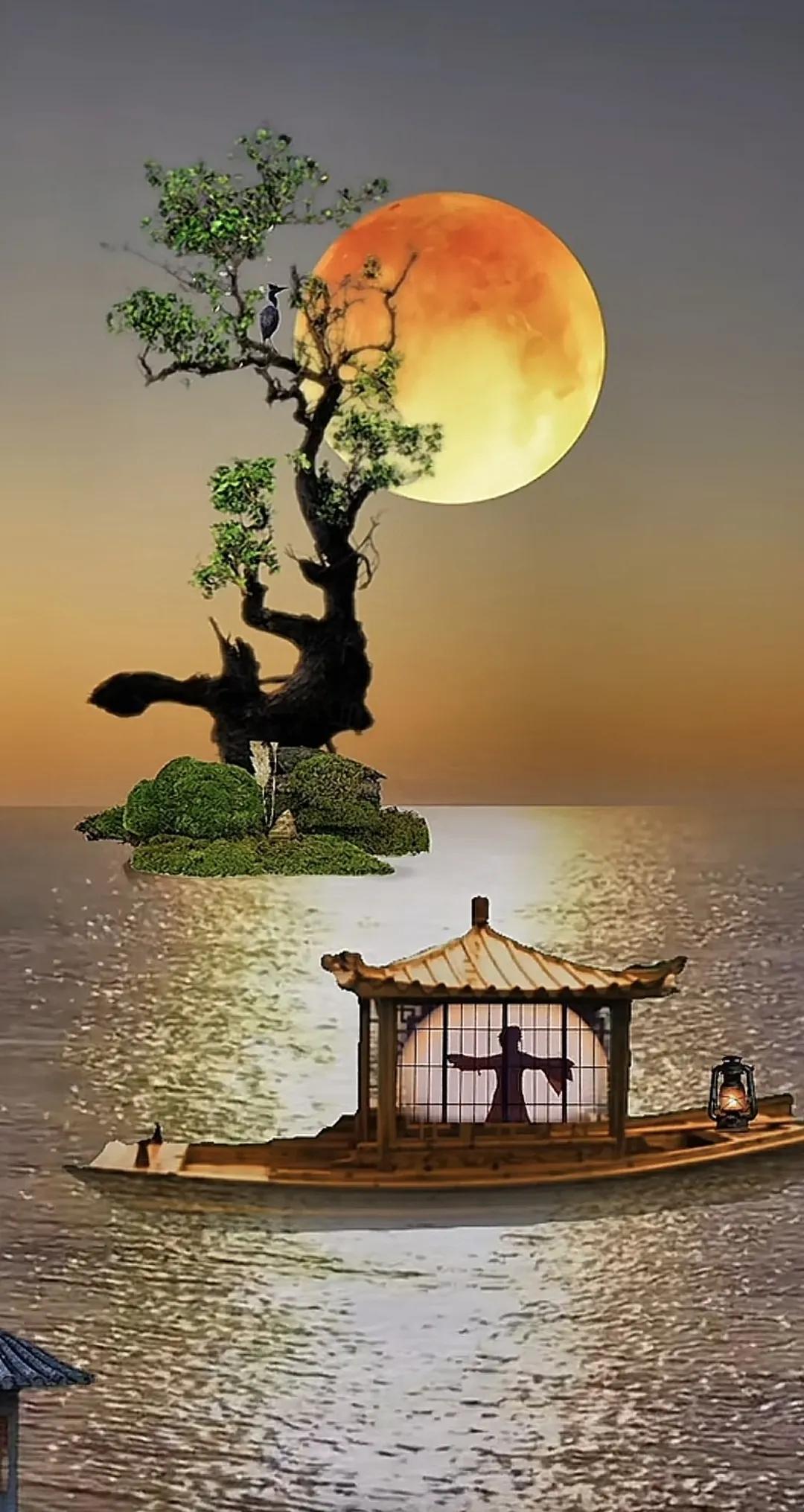 一叶知秋，露白为霜，那一地的月光，在淡淡的月色里，那一地的凄凉，在那清冷寂寞的月