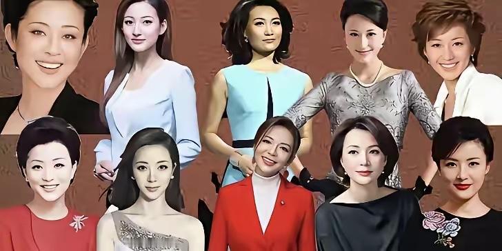 我敢打赌，能把这十个美女，全部认出来的，绝对是一位对中央电视台非常了解的高手。